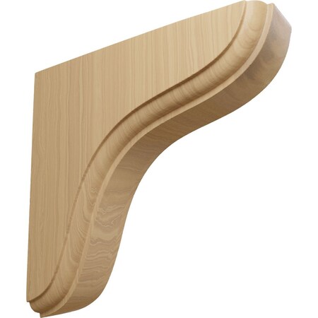 Ekena Millwork 1 3/4"W x 5 1/2"D x 5 1/2"H Eaton Wood Bracket, Cherry BKTW02X06X06EACH